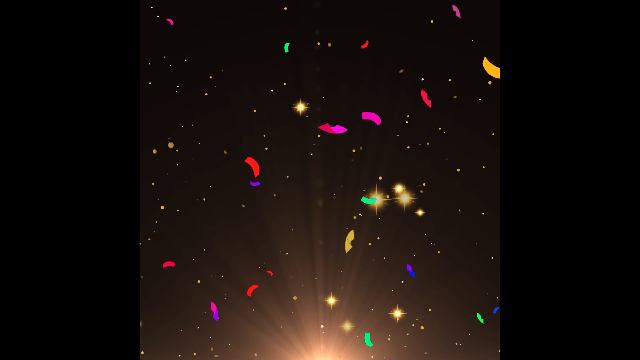 Congratulations celebration